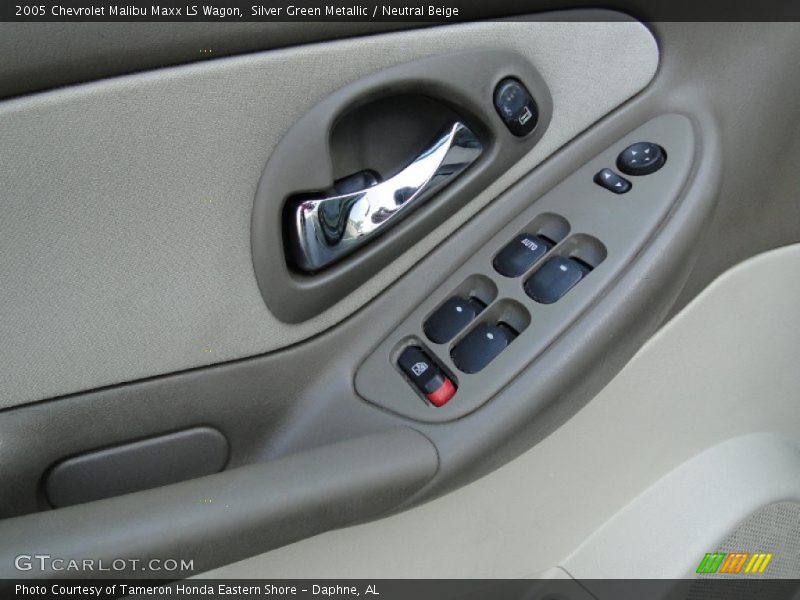 Silver Green Metallic / Neutral Beige 2005 Chevrolet Malibu Maxx LS Wagon