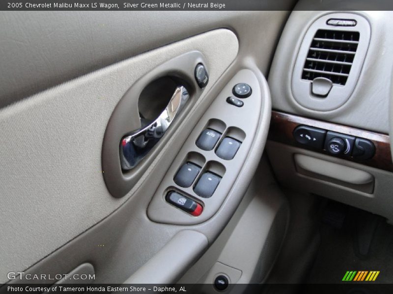 Silver Green Metallic / Neutral Beige 2005 Chevrolet Malibu Maxx LS Wagon