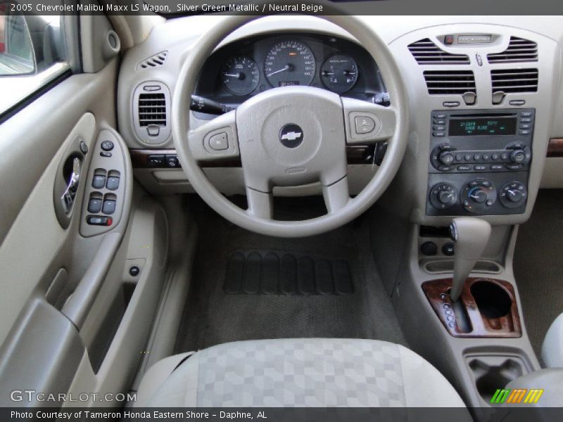 Silver Green Metallic / Neutral Beige 2005 Chevrolet Malibu Maxx LS Wagon