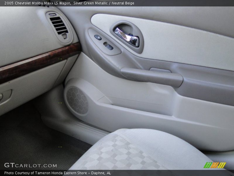 Silver Green Metallic / Neutral Beige 2005 Chevrolet Malibu Maxx LS Wagon