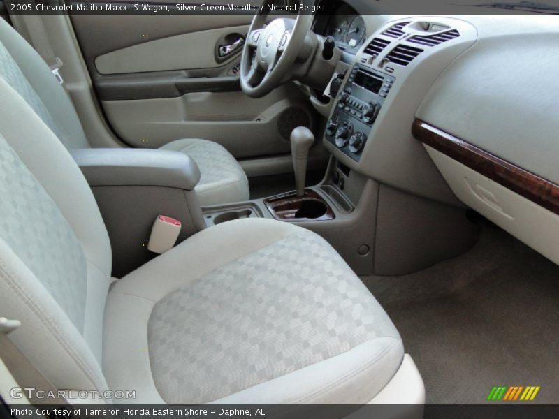 Silver Green Metallic / Neutral Beige 2005 Chevrolet Malibu Maxx LS Wagon