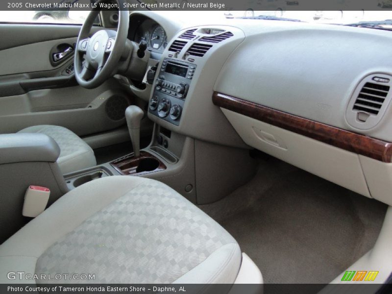 Silver Green Metallic / Neutral Beige 2005 Chevrolet Malibu Maxx LS Wagon