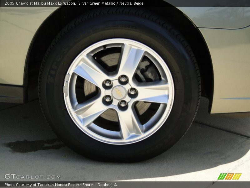 Silver Green Metallic / Neutral Beige 2005 Chevrolet Malibu Maxx LS Wagon