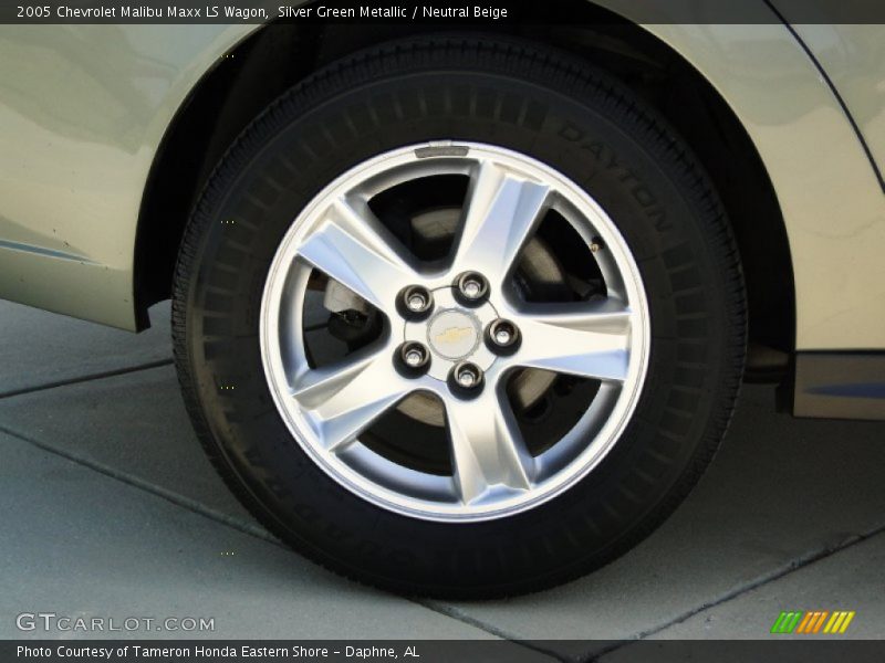 Silver Green Metallic / Neutral Beige 2005 Chevrolet Malibu Maxx LS Wagon