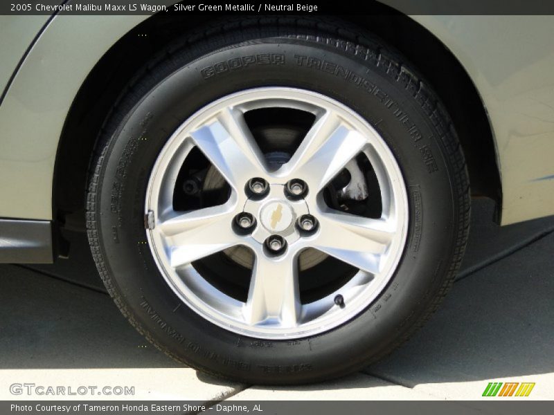 Silver Green Metallic / Neutral Beige 2005 Chevrolet Malibu Maxx LS Wagon
