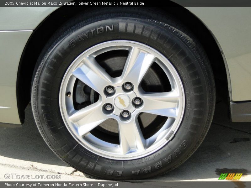 Silver Green Metallic / Neutral Beige 2005 Chevrolet Malibu Maxx LS Wagon