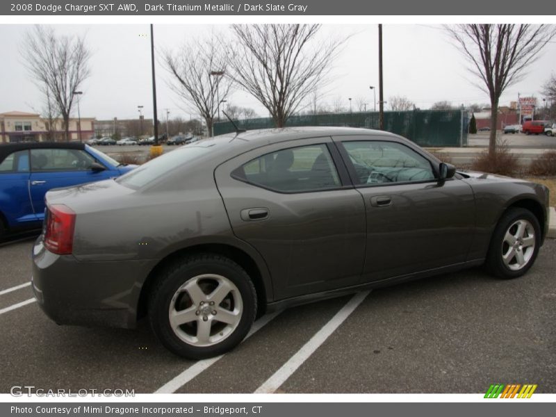 Dark Titanium Metallic / Dark Slate Gray 2008 Dodge Charger SXT AWD
