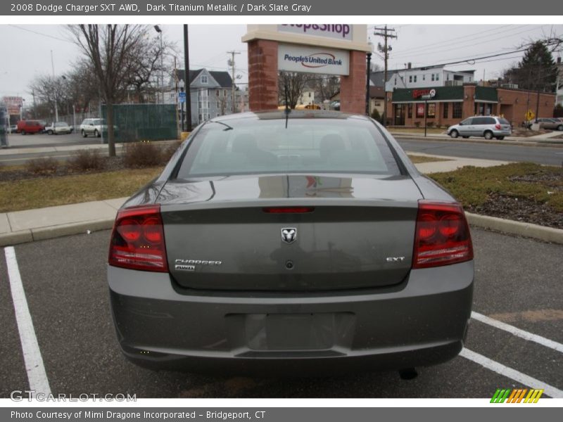 Dark Titanium Metallic / Dark Slate Gray 2008 Dodge Charger SXT AWD