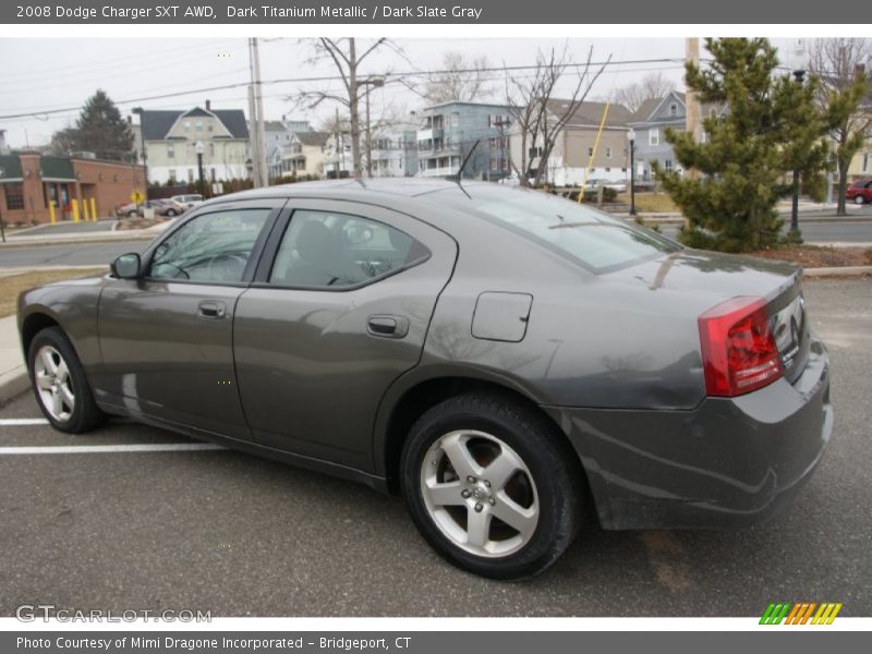 Dark Titanium Metallic / Dark Slate Gray 2008 Dodge Charger SXT AWD