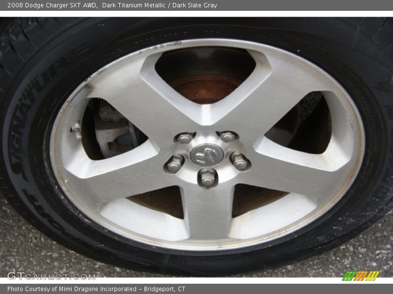 Dark Titanium Metallic / Dark Slate Gray 2008 Dodge Charger SXT AWD