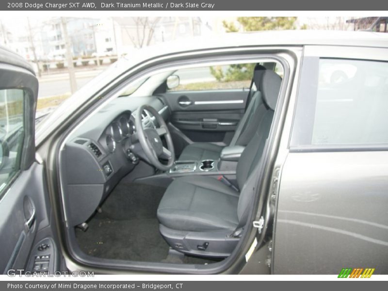 Dark Titanium Metallic / Dark Slate Gray 2008 Dodge Charger SXT AWD
