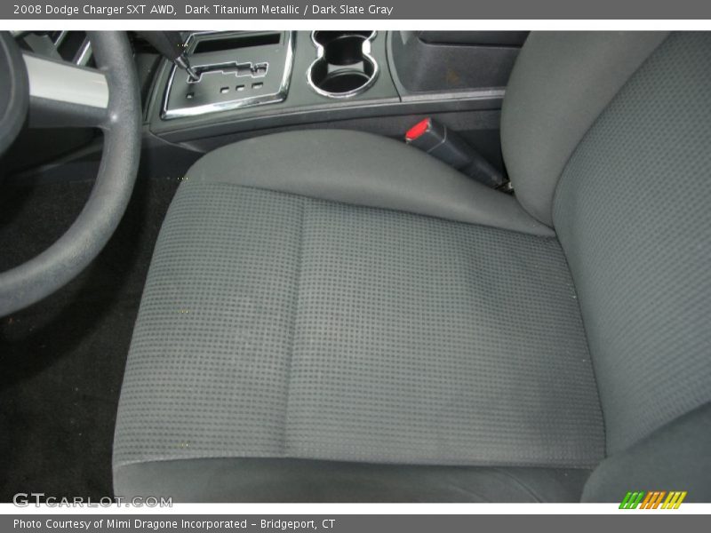 Dark Titanium Metallic / Dark Slate Gray 2008 Dodge Charger SXT AWD