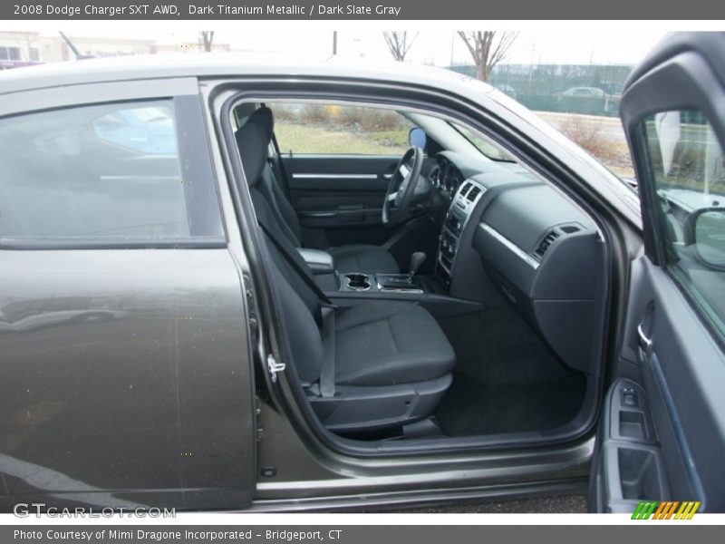 Dark Titanium Metallic / Dark Slate Gray 2008 Dodge Charger SXT AWD
