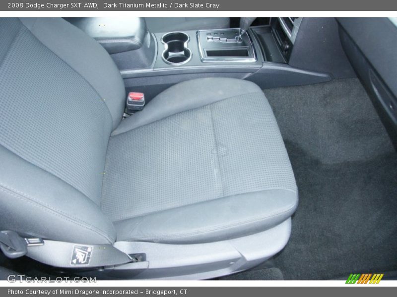 Dark Titanium Metallic / Dark Slate Gray 2008 Dodge Charger SXT AWD
