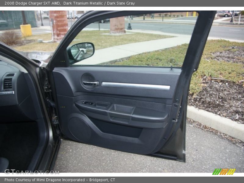 Dark Titanium Metallic / Dark Slate Gray 2008 Dodge Charger SXT AWD