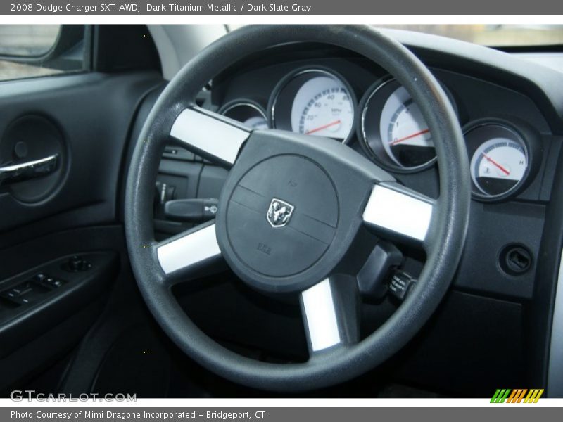 Dark Titanium Metallic / Dark Slate Gray 2008 Dodge Charger SXT AWD