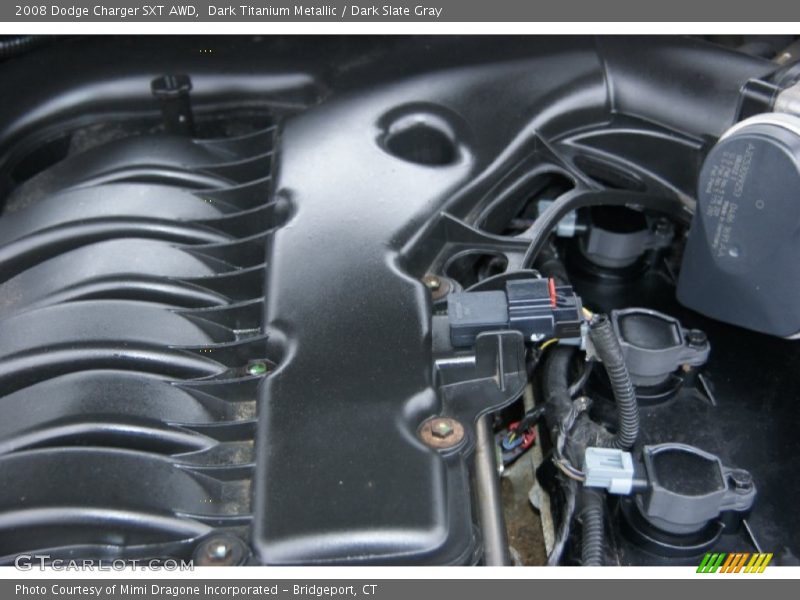 Dark Titanium Metallic / Dark Slate Gray 2008 Dodge Charger SXT AWD