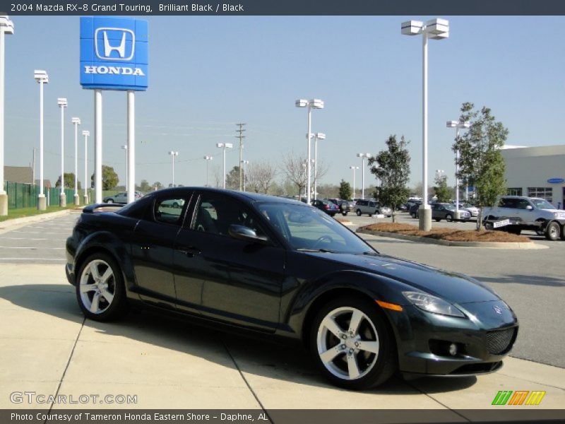 Brilliant Black / Black 2004 Mazda RX-8 Grand Touring