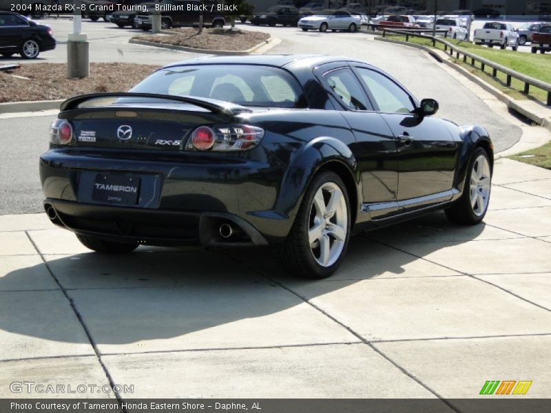 Brilliant Black / Black 2004 Mazda RX-8 Grand Touring