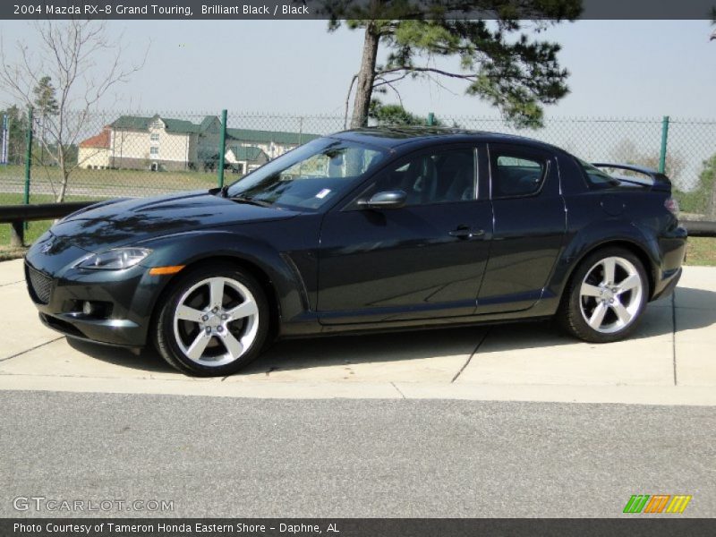 Brilliant Black / Black 2004 Mazda RX-8 Grand Touring
