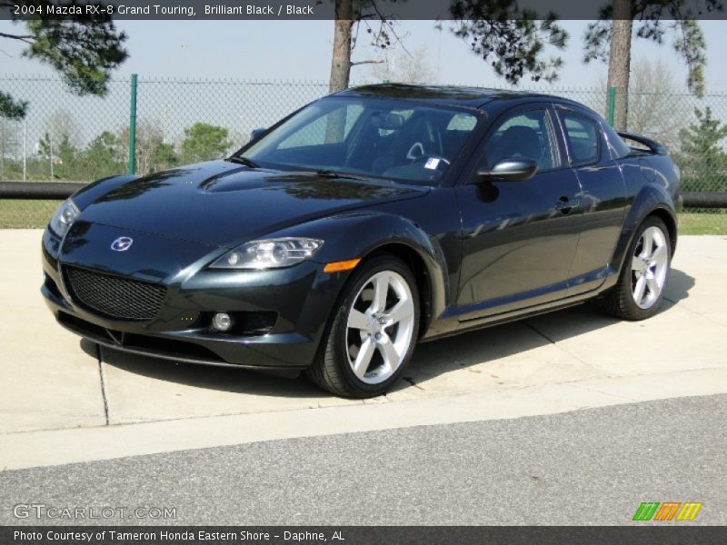 Brilliant Black / Black 2004 Mazda RX-8 Grand Touring