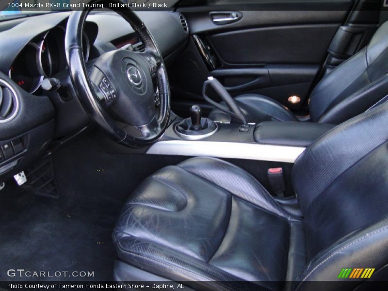 Brilliant Black / Black 2004 Mazda RX-8 Grand Touring