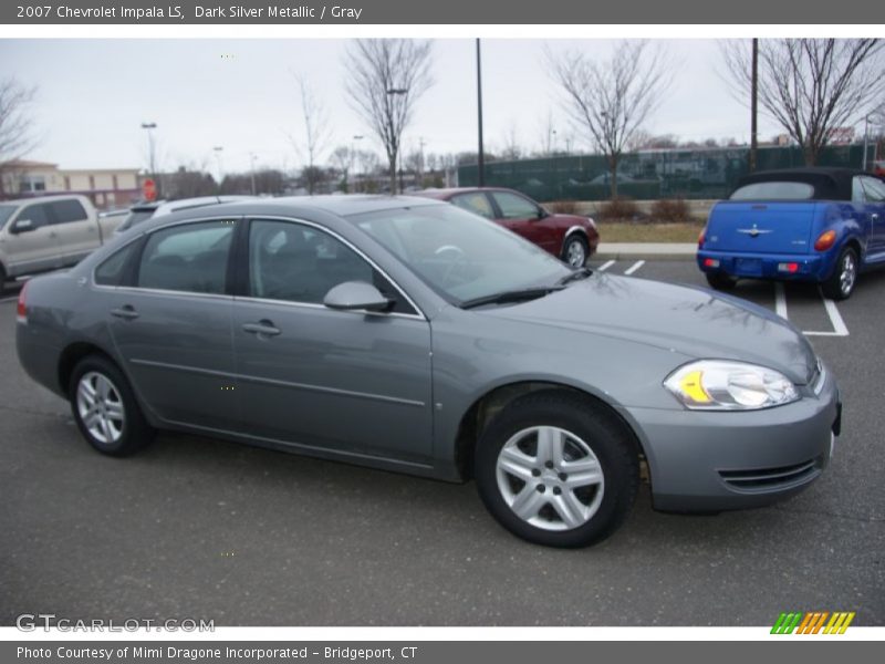 Dark Silver Metallic / Gray 2007 Chevrolet Impala LS