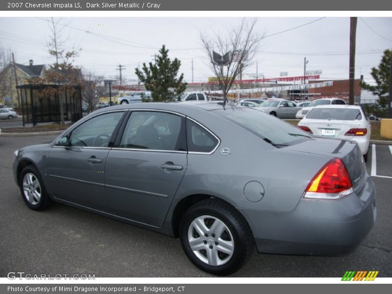 Dark Silver Metallic / Gray 2007 Chevrolet Impala LS