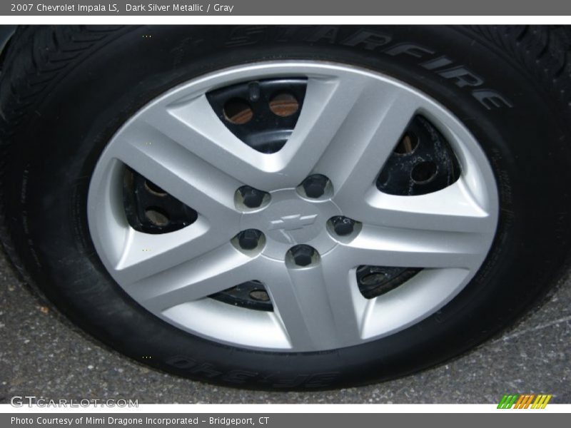 Dark Silver Metallic / Gray 2007 Chevrolet Impala LS