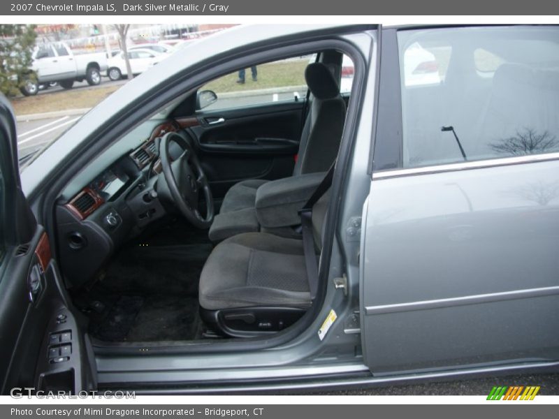 Dark Silver Metallic / Gray 2007 Chevrolet Impala LS