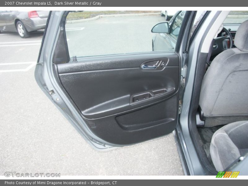 Dark Silver Metallic / Gray 2007 Chevrolet Impala LS