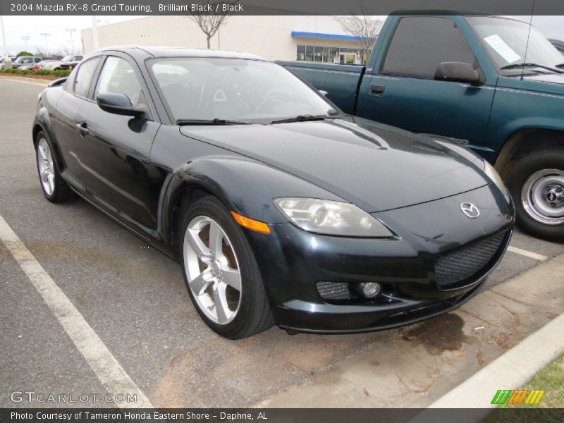 Brilliant Black / Black 2004 Mazda RX-8 Grand Touring