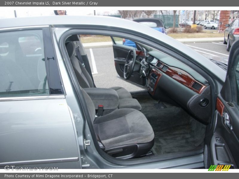 Dark Silver Metallic / Gray 2007 Chevrolet Impala LS