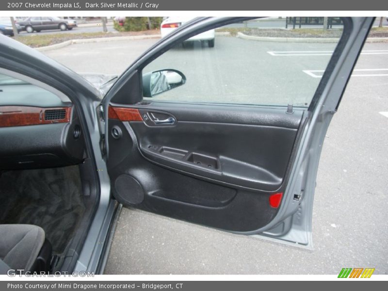 Dark Silver Metallic / Gray 2007 Chevrolet Impala LS