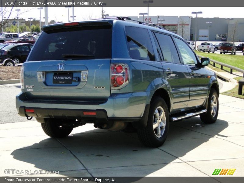 Steel Blue Metallic / Gray 2006 Honda Pilot EX-L 4WD