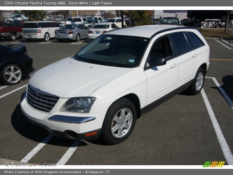 Stone White / Light Taupe 2005 Chrysler Pacifica Touring AWD