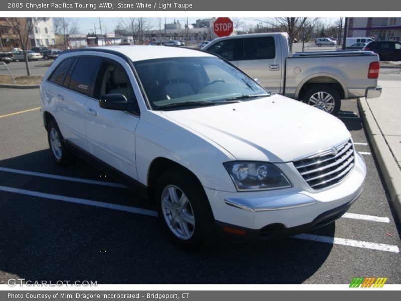 Stone White / Light Taupe 2005 Chrysler Pacifica Touring AWD