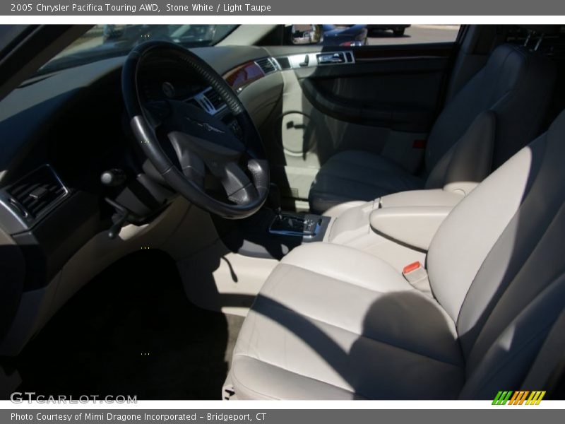 Stone White / Light Taupe 2005 Chrysler Pacifica Touring AWD