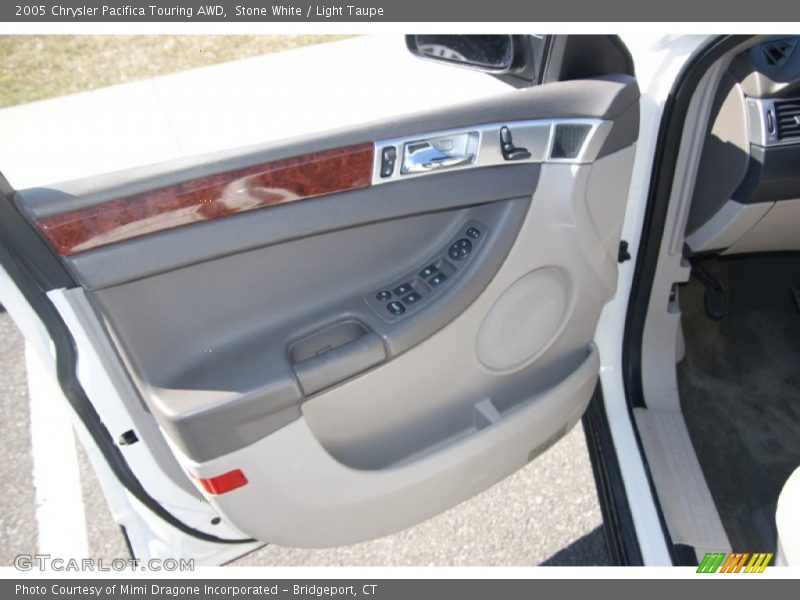 Stone White / Light Taupe 2005 Chrysler Pacifica Touring AWD