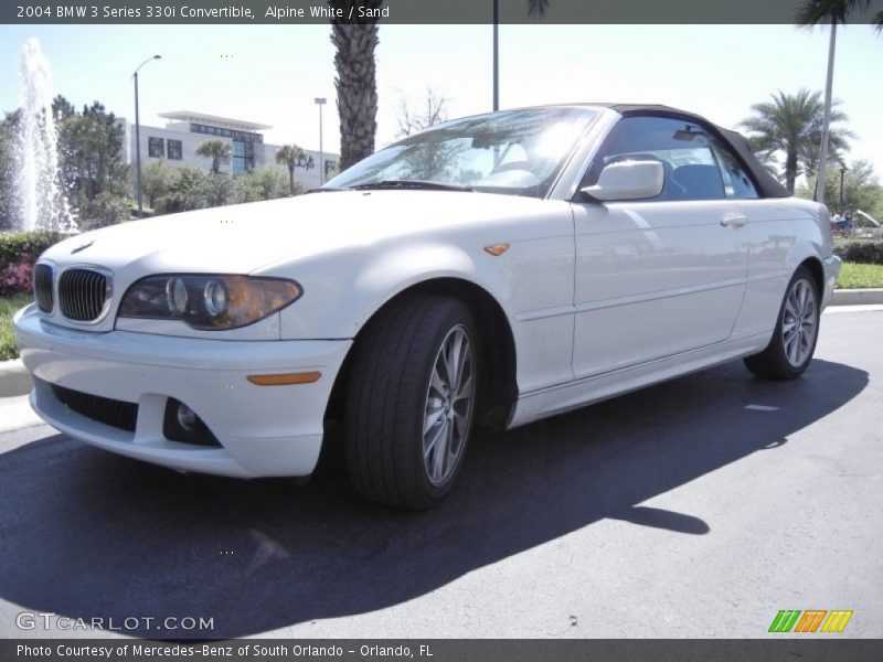 Alpine White / Sand 2004 BMW 3 Series 330i Convertible