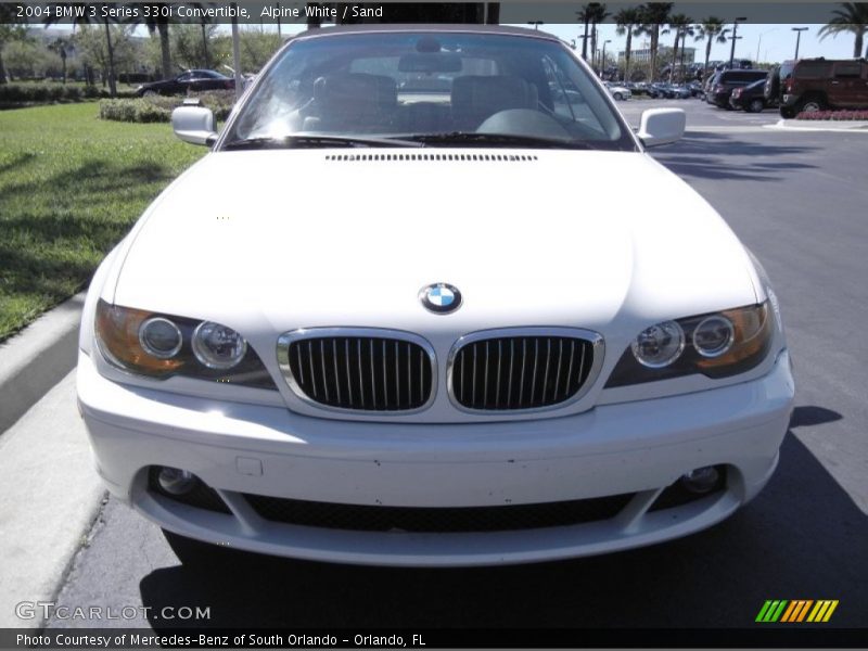 Alpine White / Sand 2004 BMW 3 Series 330i Convertible