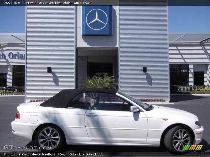 Alpine White / Sand 2004 BMW 3 Series 330i Convertible