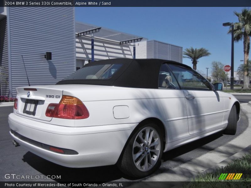 Alpine White / Sand 2004 BMW 3 Series 330i Convertible