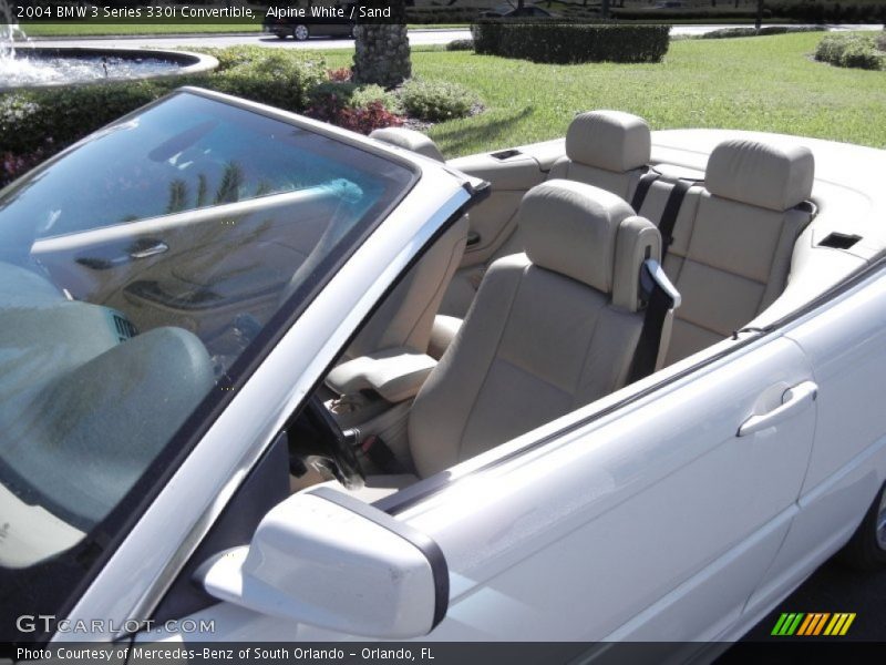 Alpine White / Sand 2004 BMW 3 Series 330i Convertible