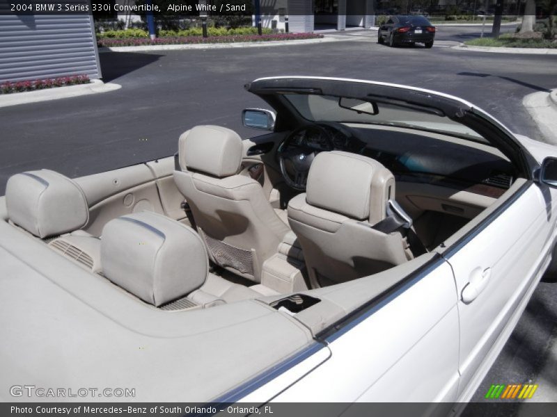 Alpine White / Sand 2004 BMW 3 Series 330i Convertible