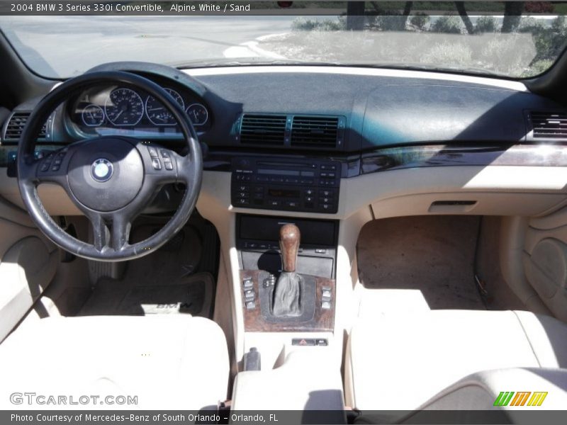 Alpine White / Sand 2004 BMW 3 Series 330i Convertible
