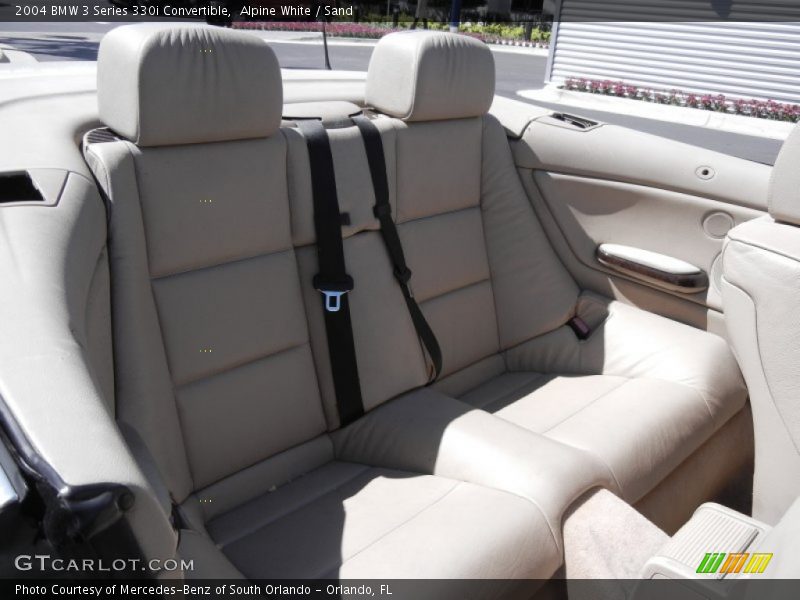 Alpine White / Sand 2004 BMW 3 Series 330i Convertible