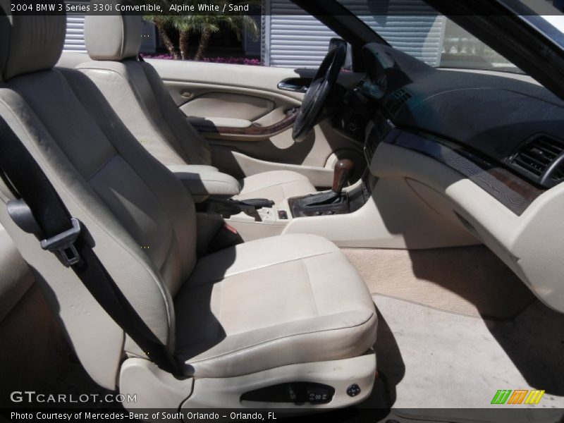 Alpine White / Sand 2004 BMW 3 Series 330i Convertible