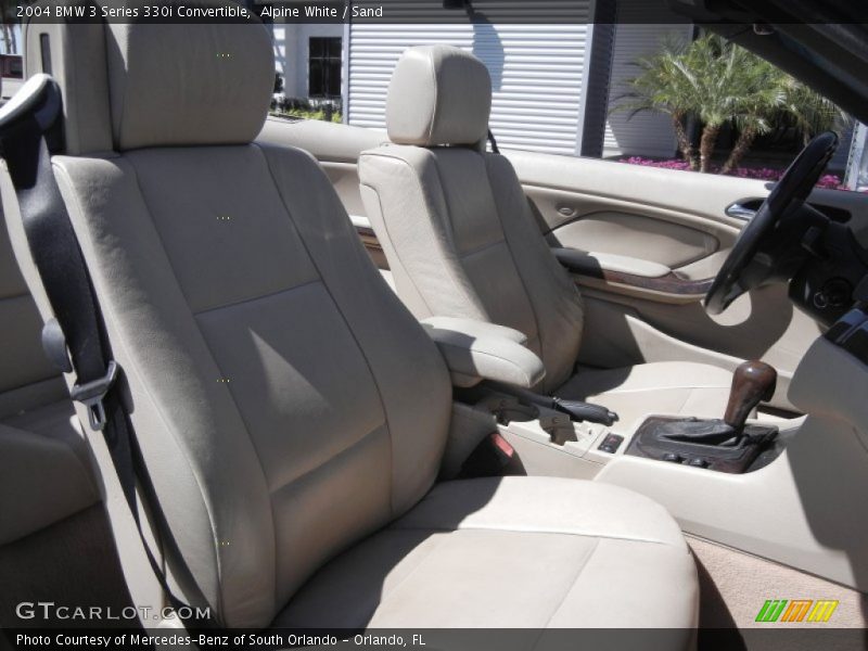 Alpine White / Sand 2004 BMW 3 Series 330i Convertible