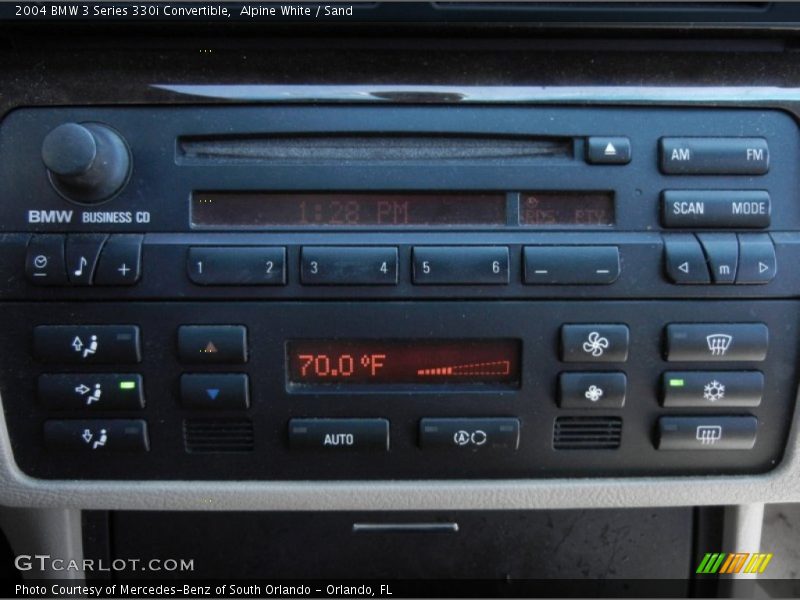 Alpine White / Sand 2004 BMW 3 Series 330i Convertible